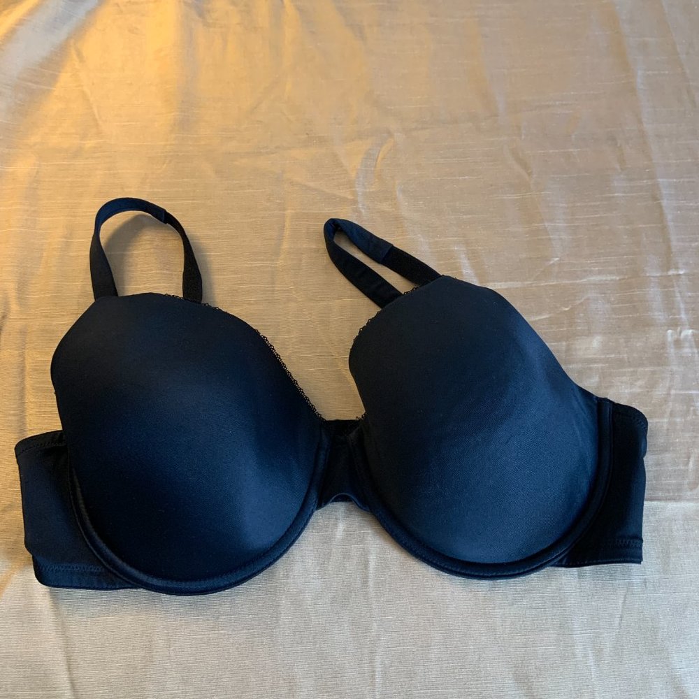 Motherhood Maternity Lightly Lined Full Coverage Underwire Nursing Bra | Black